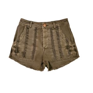 Free People Great Expectations Lace Cutoff shorts